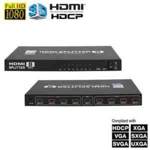 8 Port HDMI Splitter 1 in 8 out Full HD 1080P Computer Accessories DEALhub.lk