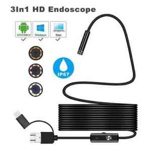 Endoscope Camera 3 in 1 For Android and PC Gadgets & Accesories DEALhub.lk