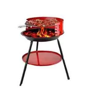 Portable Round Barbecue Grill Rack Oven For Camping
