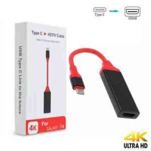 USB Type C To HDMI HDTV Adapter VUH-05 4K Mobile Accessories DEALhub.lk