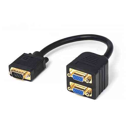 VGA Splitter Cable VGA 1 M to VGA 2 F Adapter Price Sri Lanka