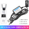 USB 5V to 12V 1A Converter cable For Routers USB BOOST CABLE Gadgets & Accesories DEALhub.lk