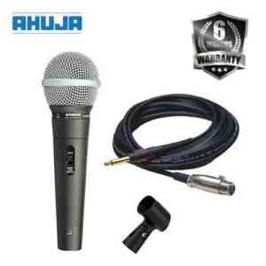 AHUJA AUD 98XLR Dynamic Corded Mic Microphone Accessories DEALhub.lk