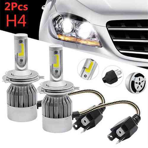 Buy C6-H4 LED Headlight 12v Lamp 