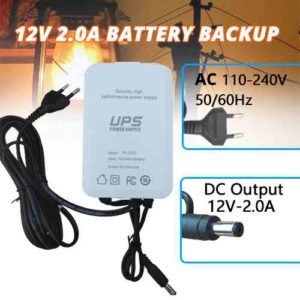 Mini UPS Battery Backup 12V-2A Uninterruptible Power Supply Gadgets & Accesories DEALhub.lk