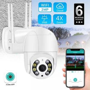ICsee Outdoor Wifi IP Camera Ai Human Detection CCTV Security Camera DEALhub.lk