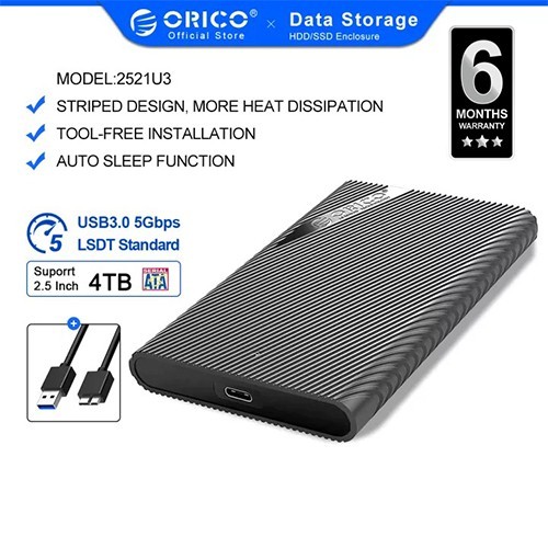 USB 3.0 Portable Hard Drive Enclosure Orico @ido.lk