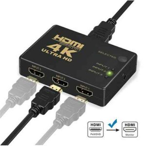 HDMI Switch 3 Port 3 in 1 Out wi Computer Accessories DEALhub.lk