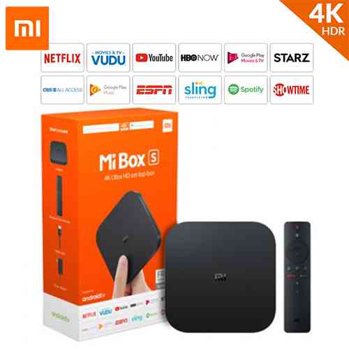 XIAOMI Mi TV Box 4K Ultra HDR TV Streaming Media Player Android TV Box DEALhub.lk