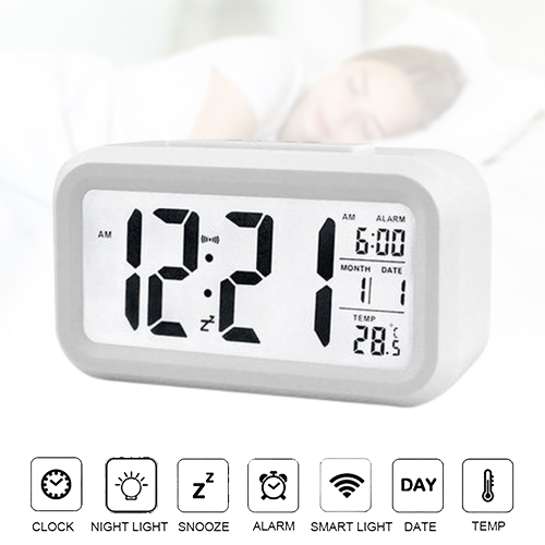 LCD Display Digital Alarm Clock @ ido.lk