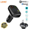 LDNIO Bluetooth FM Transmitter Triple USB Charger Car Care Accessories DEALhub.lk