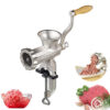 Manual Steel Meat Grinder Hand Operated Meat Mincer @ido.lk