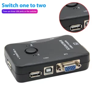 2 Port USB Manual KVM Switch Computer Accessories DEALhub.lk