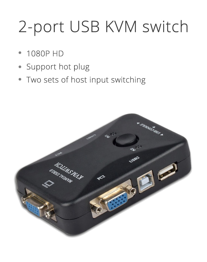 2 Port USB Manual KVM Switch: Buy 2 Port USB Manual KVM Switch Best Price in Sri Lanka | dealhub.lk