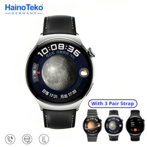 Haino Teko RW-34 Smart Watch AMOLED Display with 3 Pair Strap Smartwatches DEALhub.lk