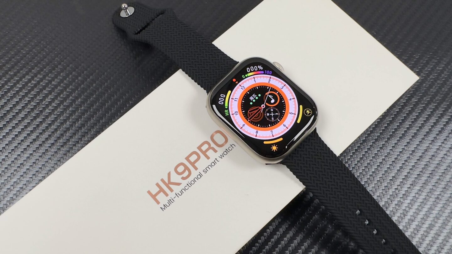 HK9 Pro Review - First Apple Watch Series 8 Clone with AMOLED Screen