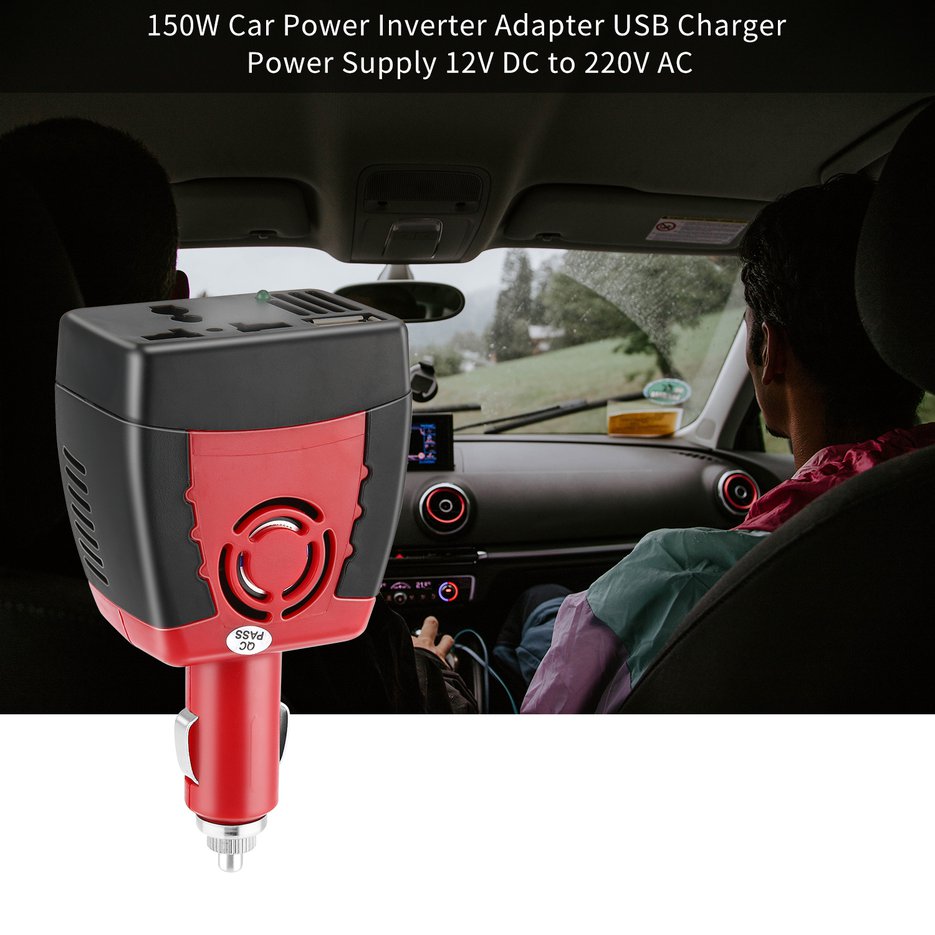150W Car Power Inverter Adapter 12V DC to 220V AC: Buy 150W Car Power Inverter Adapter in Sri Lanka | ido.lk