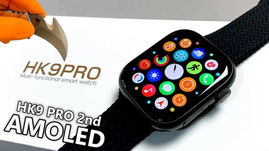 HK9 Pro 2nd Generation AMOLED Smart Watch with ChatGPT - GadStyle BD