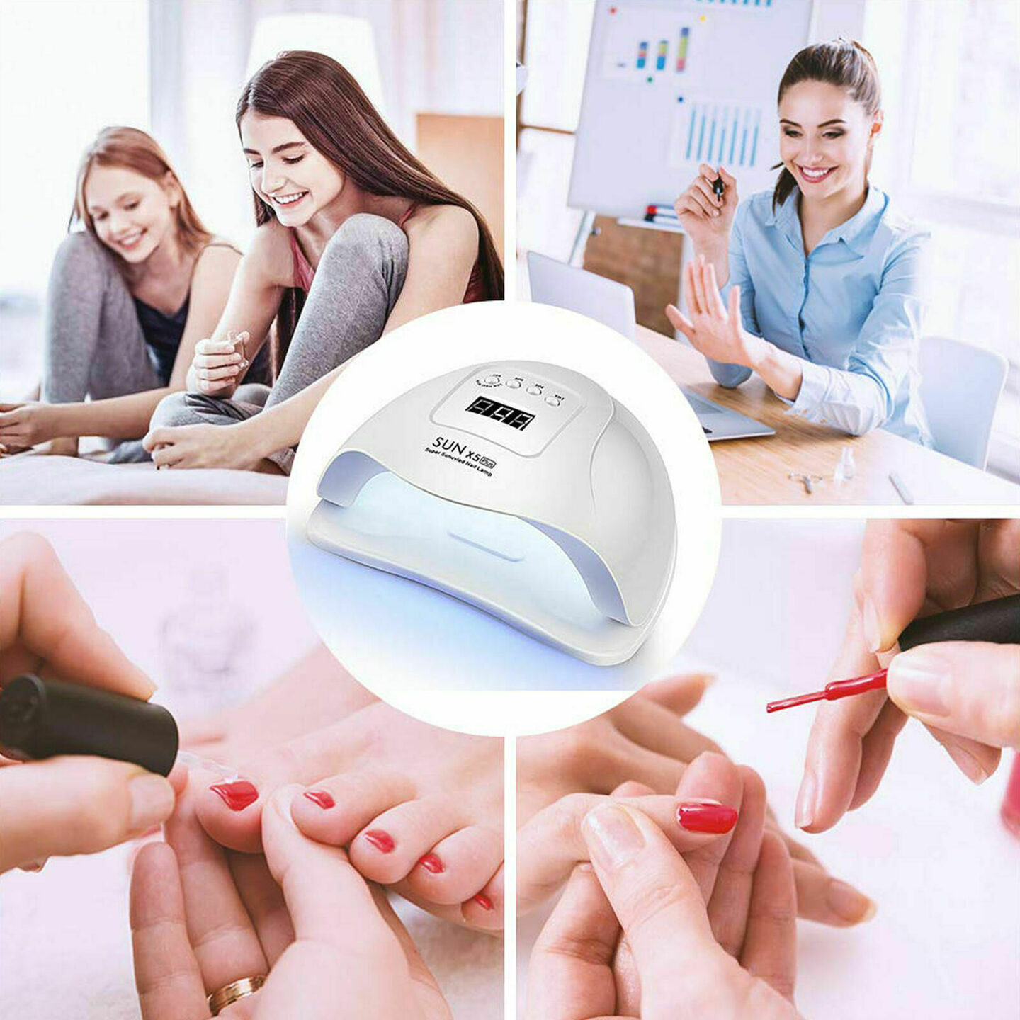 Gel Polish LED Nail Dryer Light Professional UV Nail Lamp: Gel Polish LED Nail Dryer in Sri Lanka | ido.lk