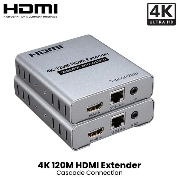 4K 120M HDMI Extender Cascade Connection@ido.lk