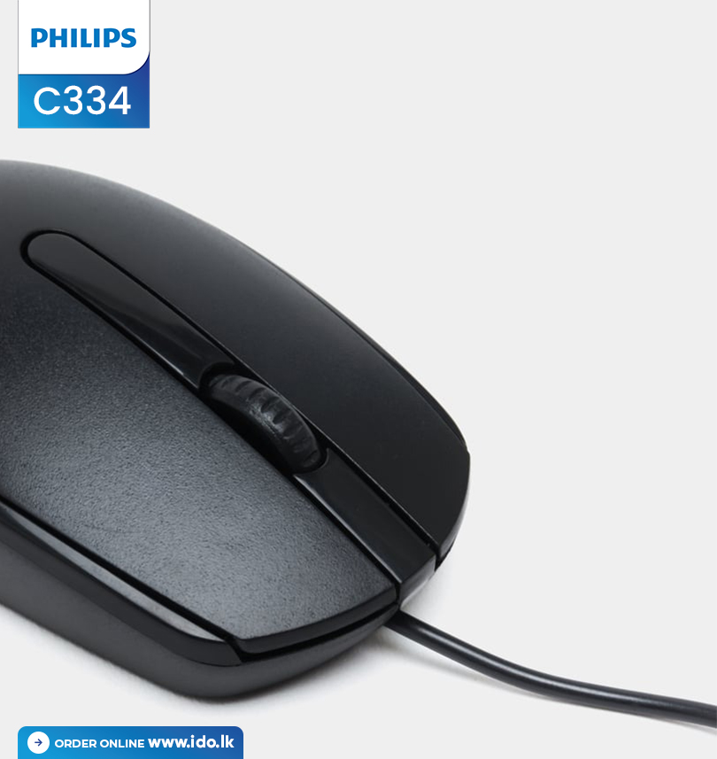 Philips C334 Wired Keyboard and Mouse Combo @ ido.lk