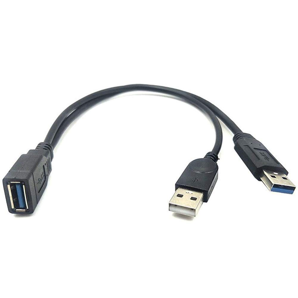 USB 3.0 Female to Dual USB Male Extra Power Data Extension in Sri Lanka | ido.lk